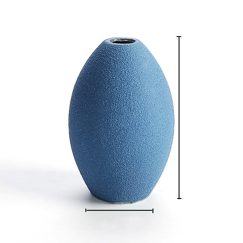 Nordische Keramikvase, Ornamente für die Heimdekoration