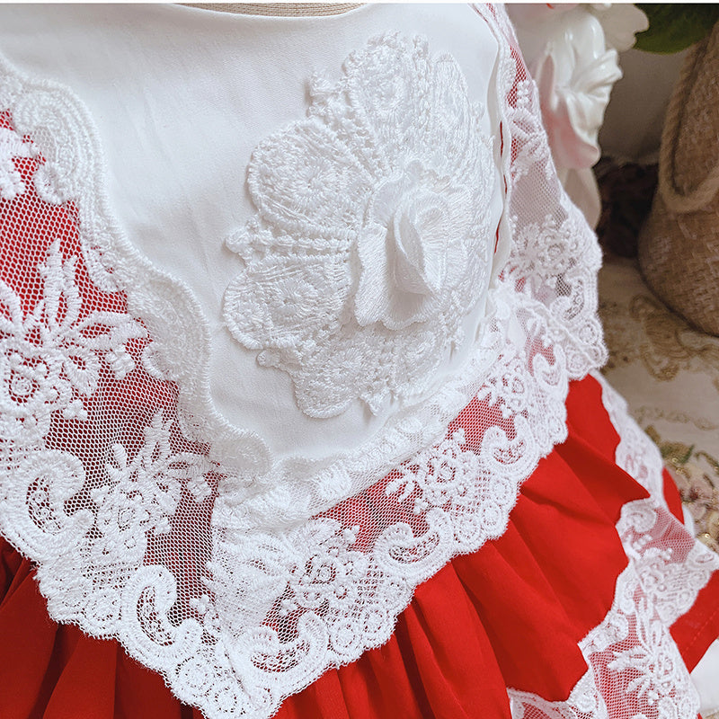Mädchen Geburtstagspartykleid, Kinderprinzessinnenkleid