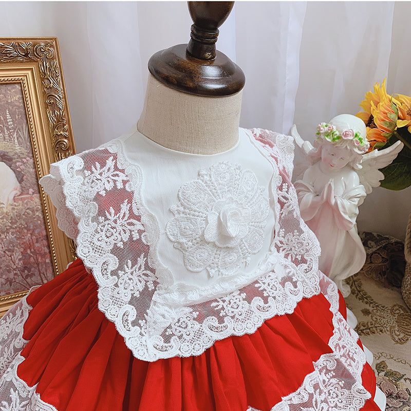 Mädchen Geburtstagspartykleid, Kinderprinzessinnenkleid