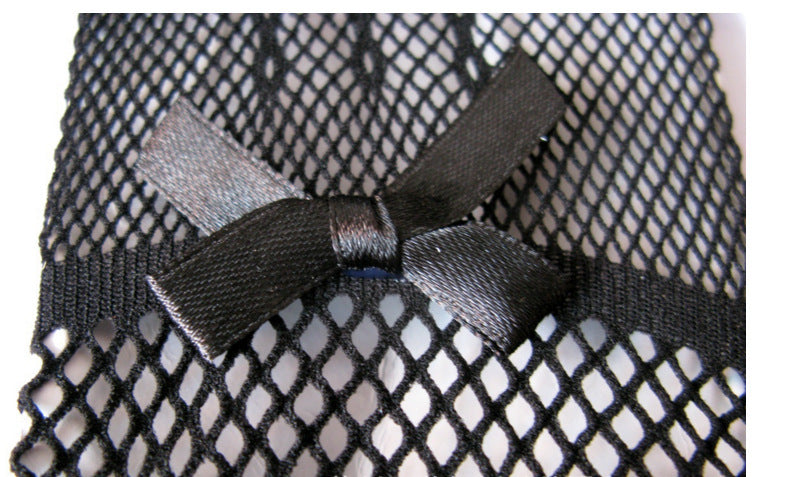 1 Paar gestrickte Stretch-Mesh-Handschuhe, Hochzeitshandschuhe