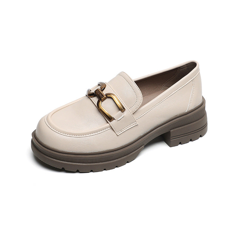Damen-Pumps mit dickem Absatz und weicher Sohle