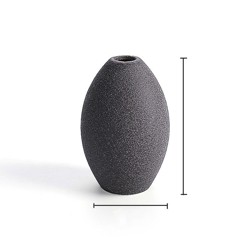 Nordische Keramikvase, Ornamente für die Heimdekoration