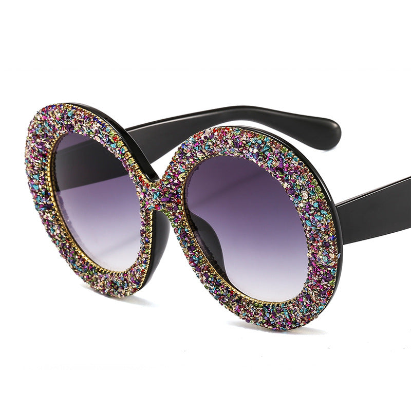 Classic Handmade Diamond Sunglasses