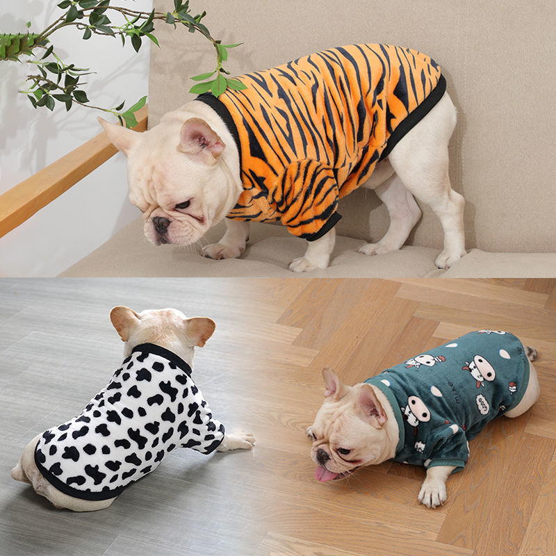 Dog's French Plush Pajamas Pets, Pet Supplies