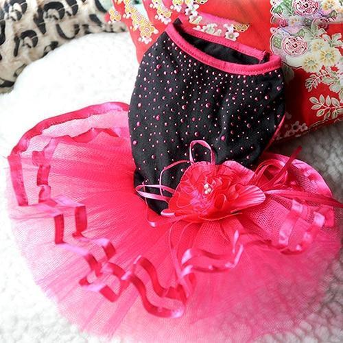 Pet Princess Wedding dress, Cite Dog Dress