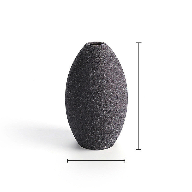 Nordische Keramikvase, Ornamente für die Heimdekoration