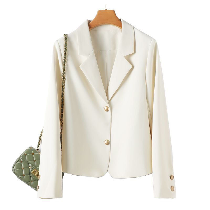 Loose Small Suit Single-breasted Coat