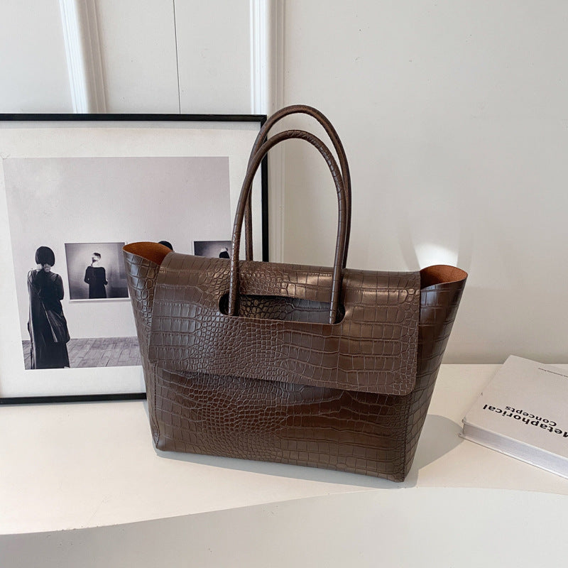 Large Capacity Patterned Handbag