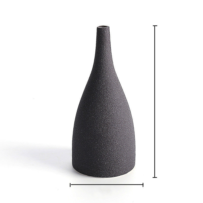 Nordische Keramikvase, Ornamente für die Heimdekoration