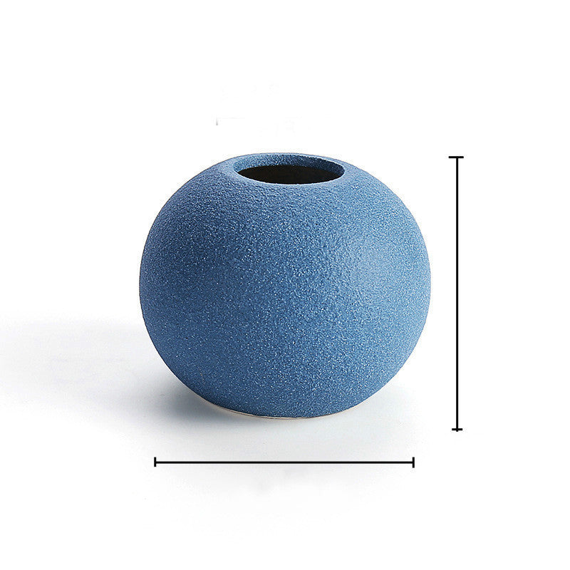 Nordische Keramikvase, Ornamente für die Heimdekoration