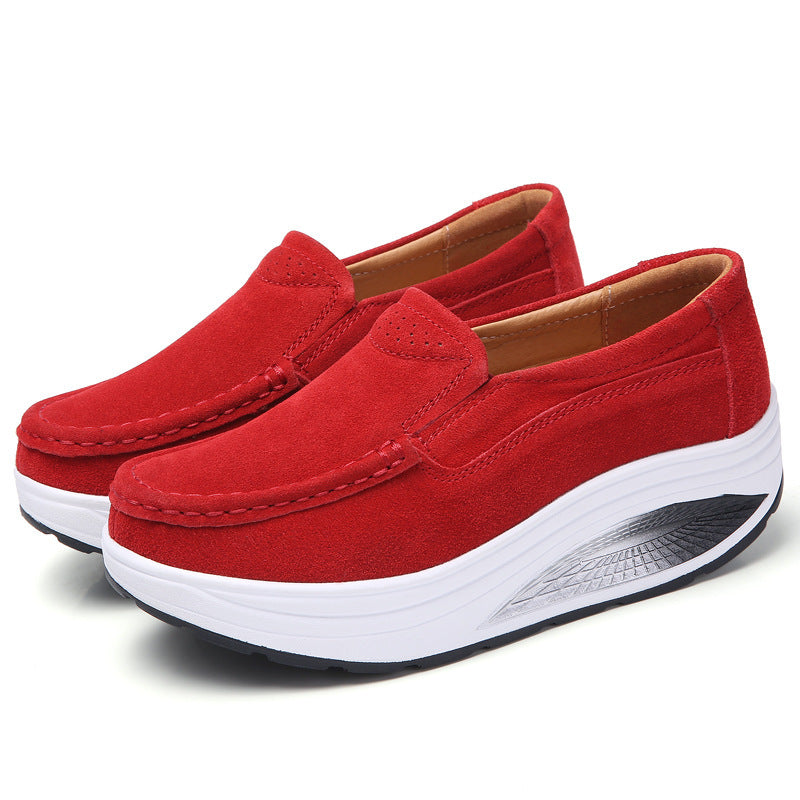 Outdoor Slip-on Plateauschuhe, Damenschuhe in Premiumqualität, lässige Sommerschuhe