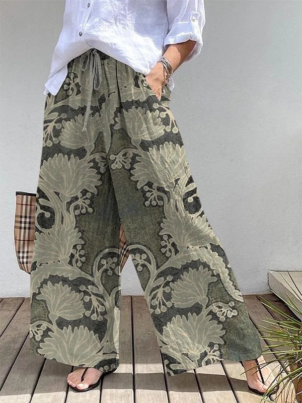 Wide Leg Quick-drying Breathable Culottes, Ladies Trousers