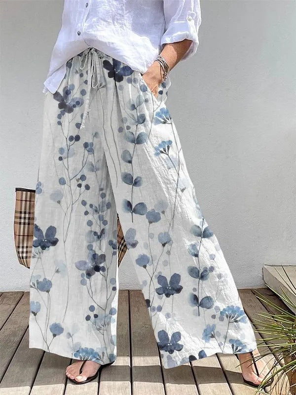 Wide Leg Quick-drying Breathable Culottes, Ladies Trousers
