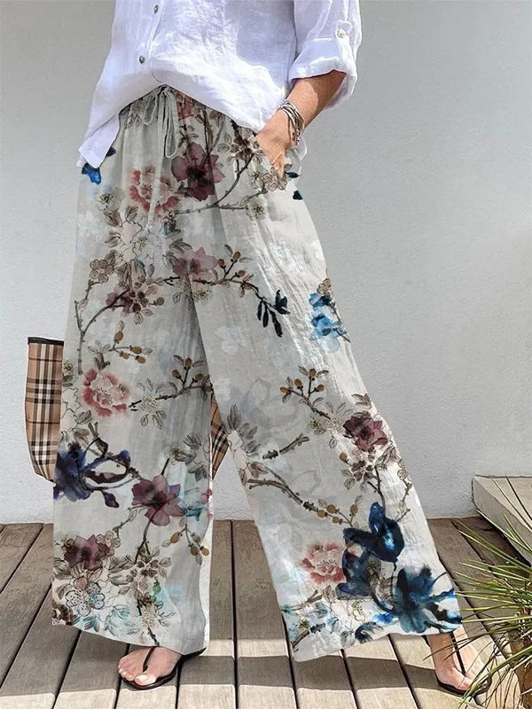 Wide Leg Quick-drying Breathable Culottes, Ladies Trousers