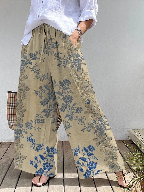 Wide Leg Quick-drying Breathable Culottes, Ladies Trousers