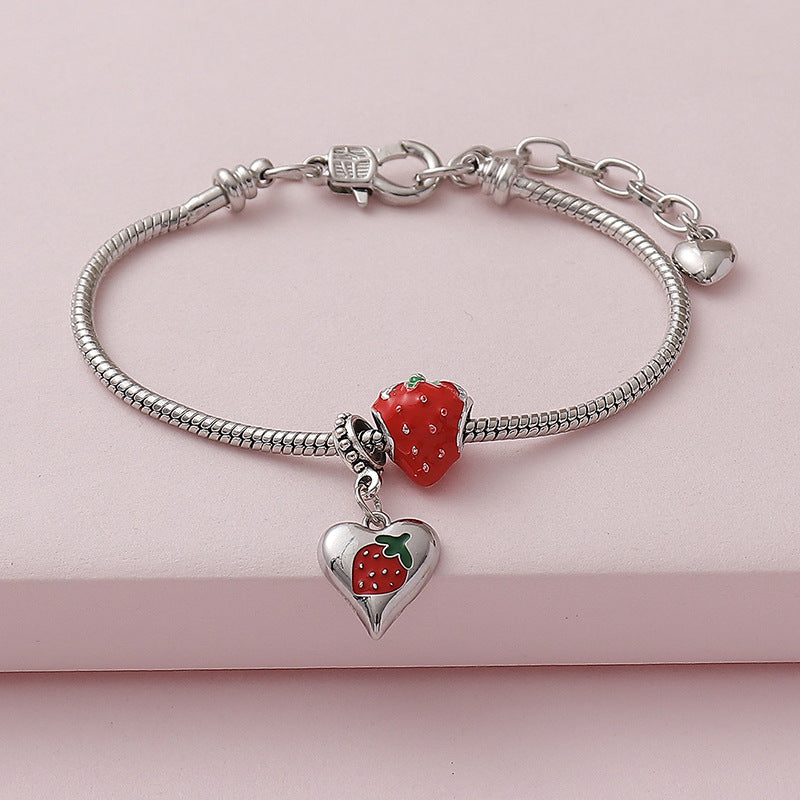 Strawberry Bracelet-Mother's Day Gift