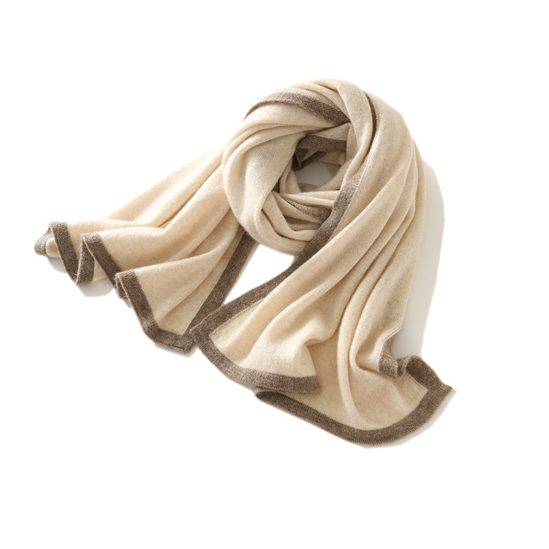 Knitted Cashmere Scarf