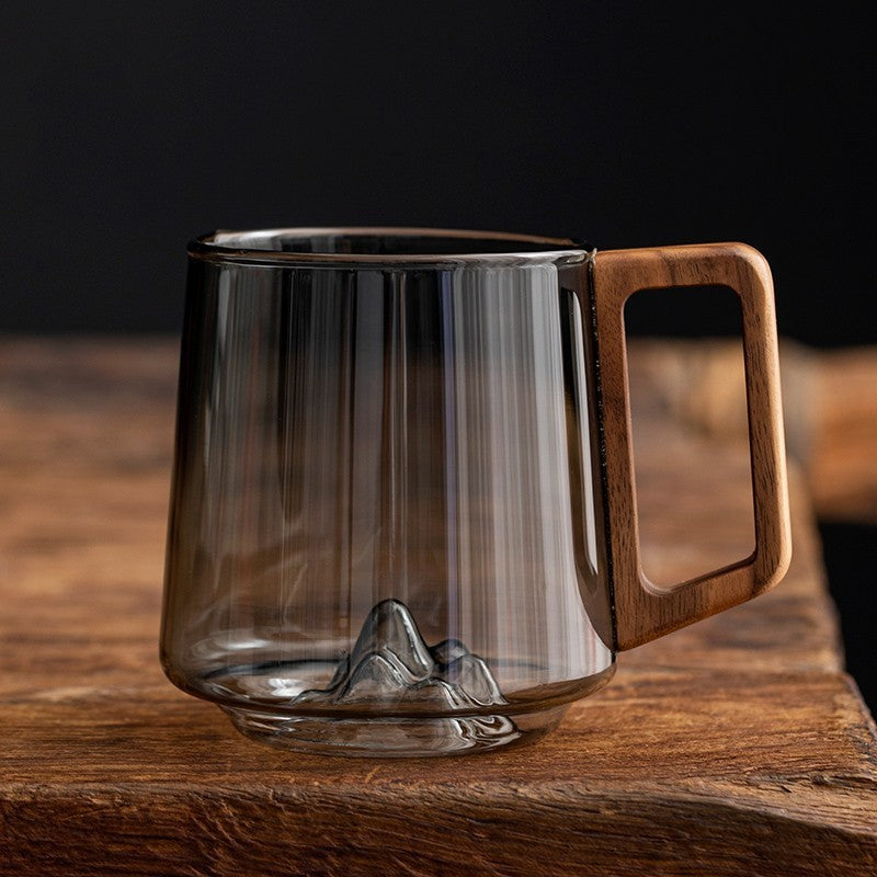 Wooden Handled Large-capacity Drinking Cup