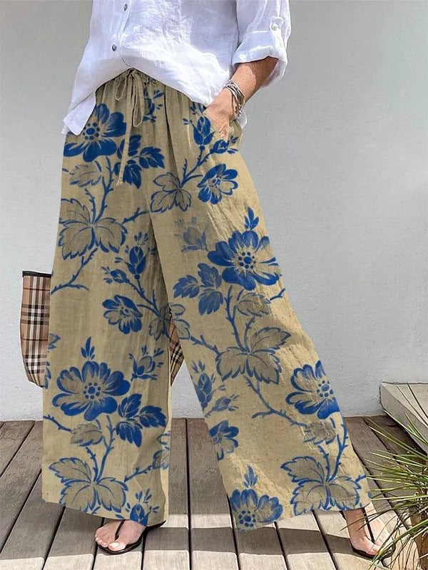 Wide Leg Quick-drying Breathable Culottes, Ladies Trousers