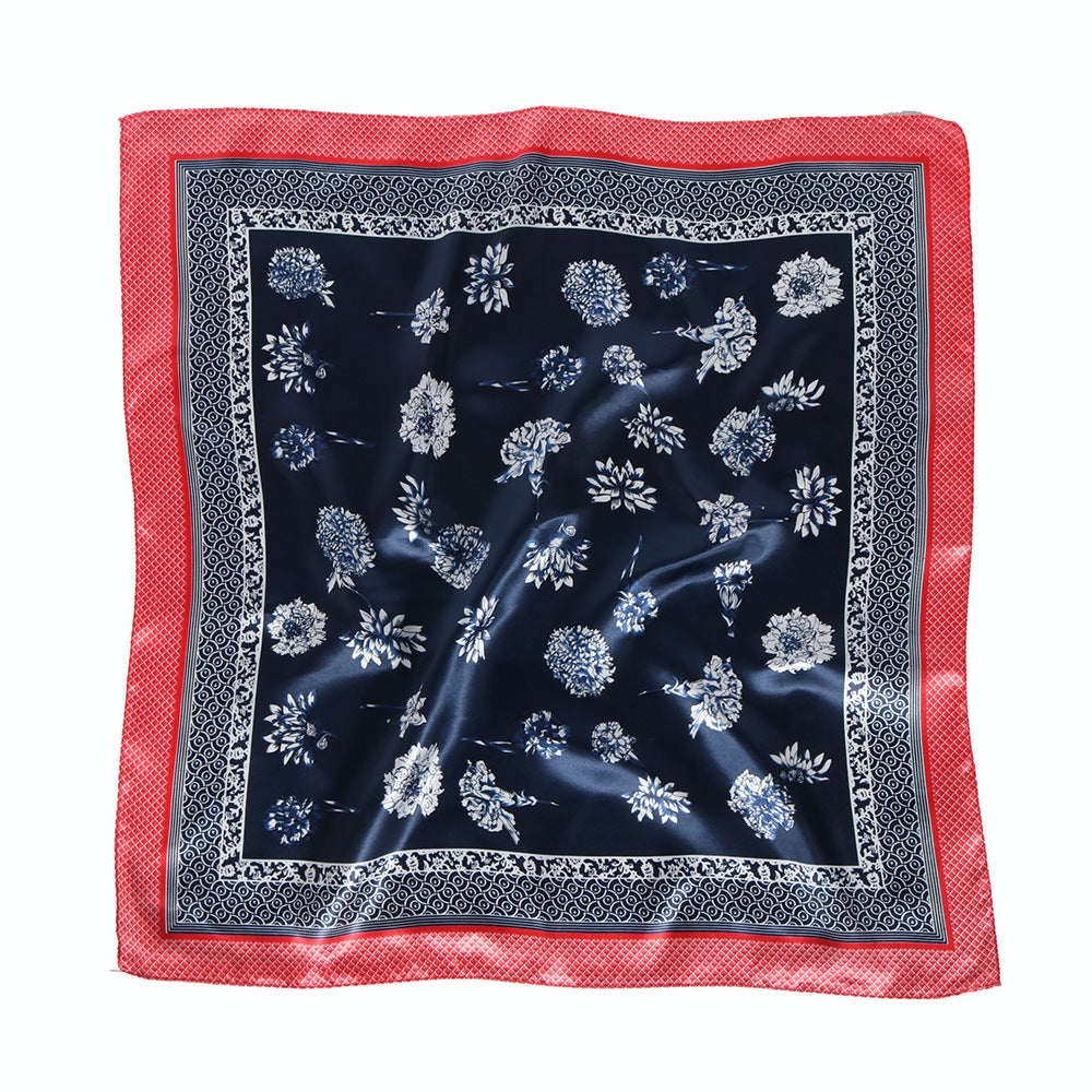 Quadratischer Business-Schal aus Satin
