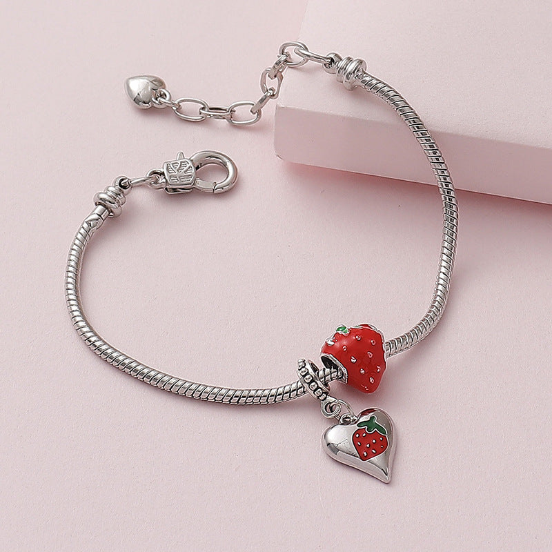 Strawberry Bracelet-Mother's Day Gift