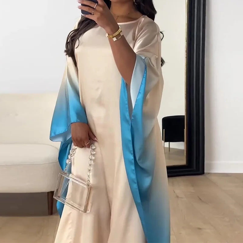 Ethnic Long Sleeve Maxi Dress
