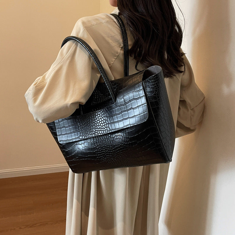 Large Capacity Patterned Handbag
