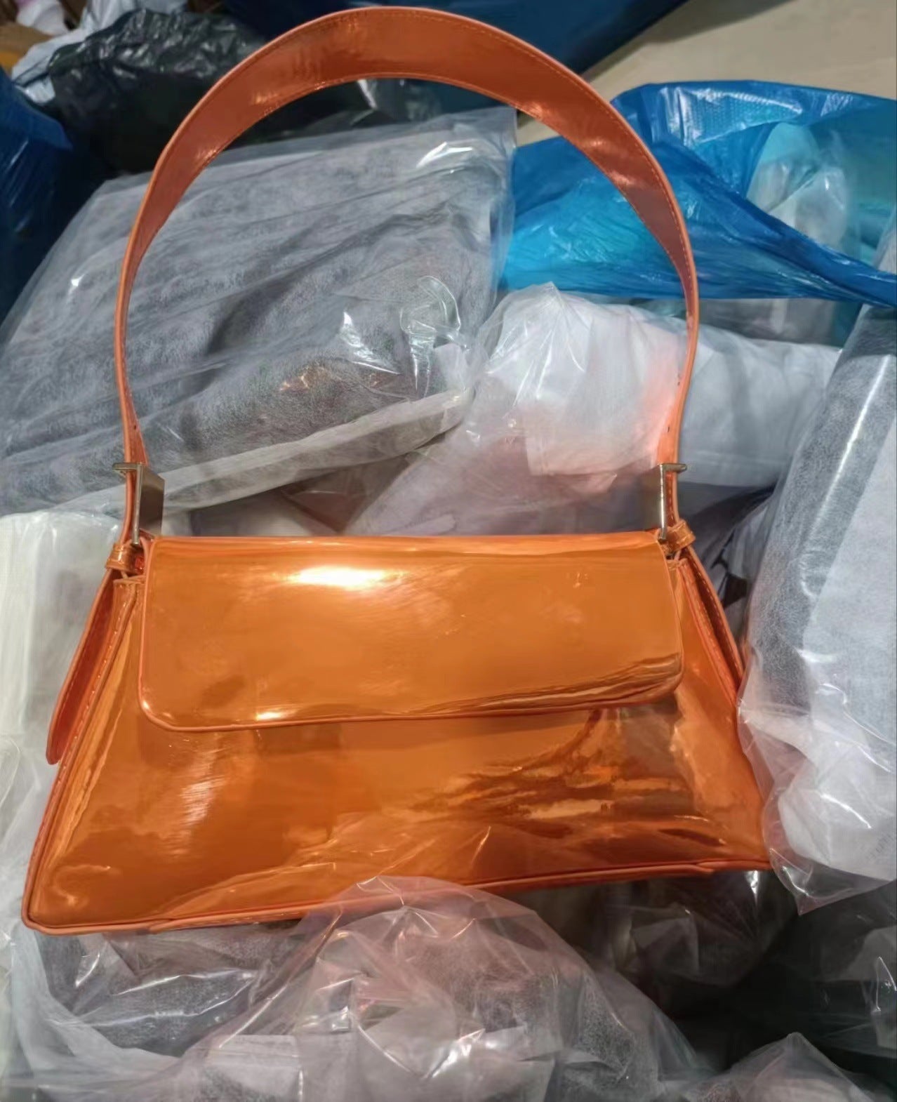 All-match Shoulder Bag - Orange - Bag