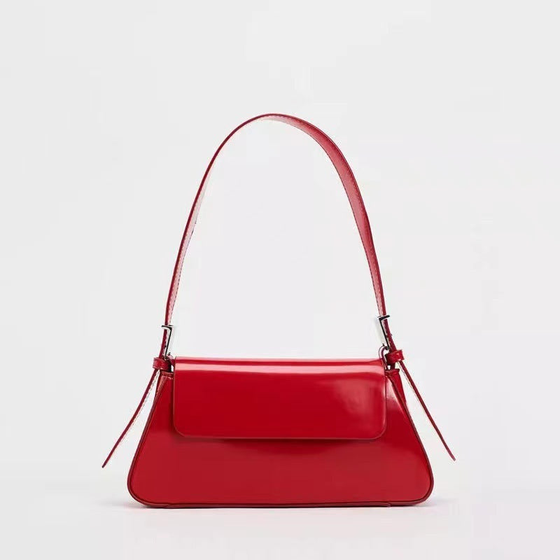 All-match Shoulder Bag - Red - Bag