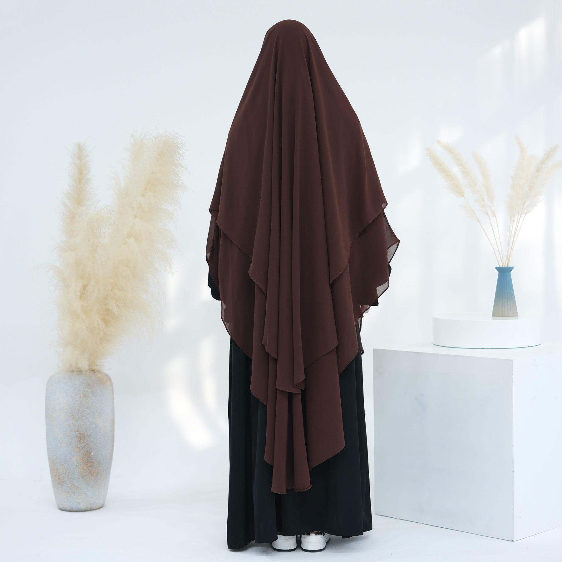 Big Swing Headscarf - Brown / Free Size - Scarf