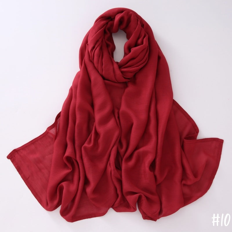 Breathable Modal Shawl Summer Scarf - 10Style