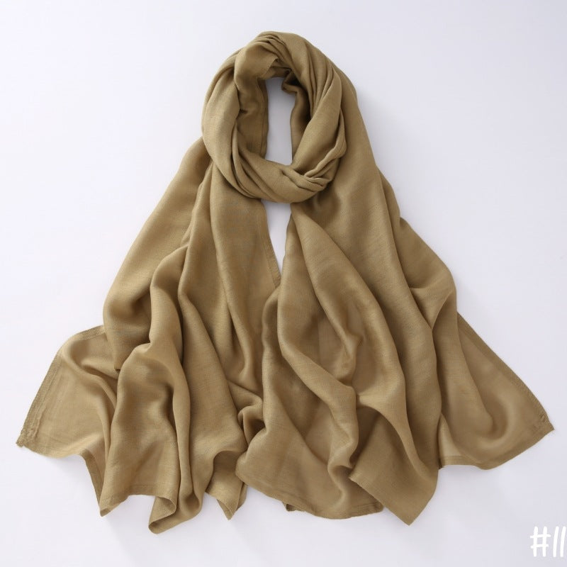 Breathable Modal Shawl Summer Scarf - 11Style
