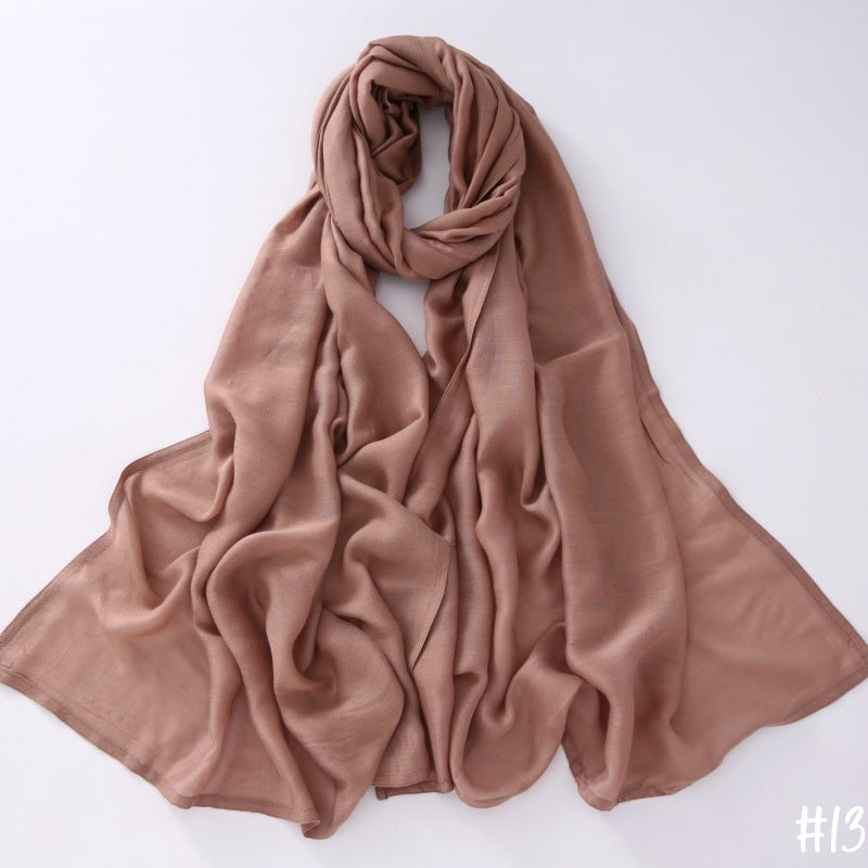 Breathable Modal Shawl Summer Scarf - 13Style