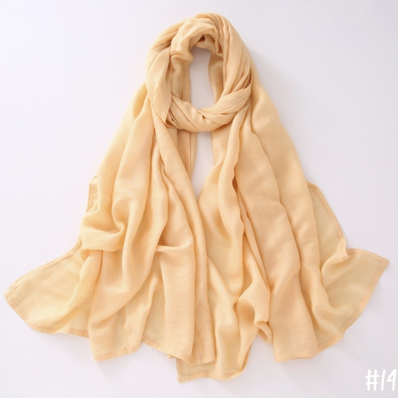 Breathable Modal Shawl Summer Scarf - 14Style