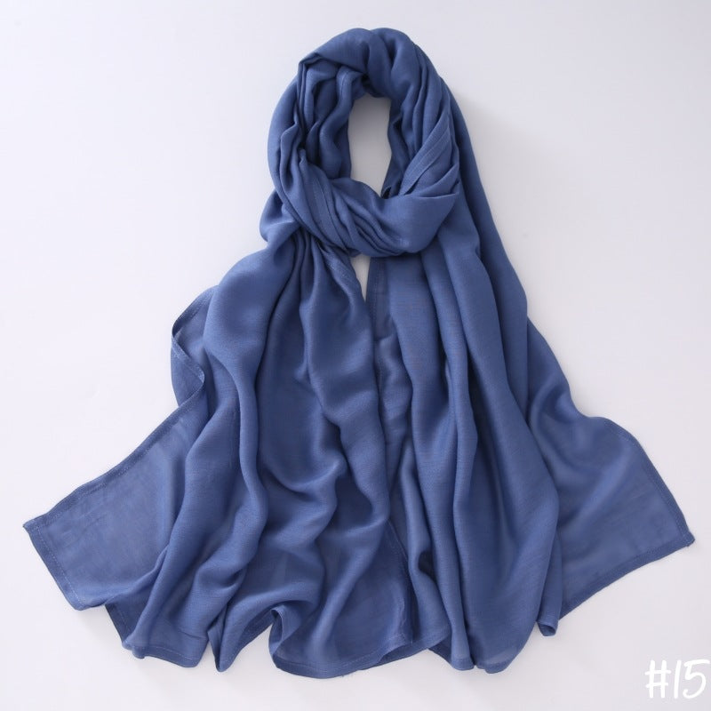 Breathable Modal Shawl Summer Scarf - 15Style