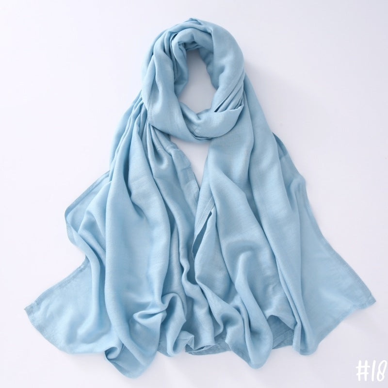 Breathable Modal Shawl Summer Scarf - 18Style