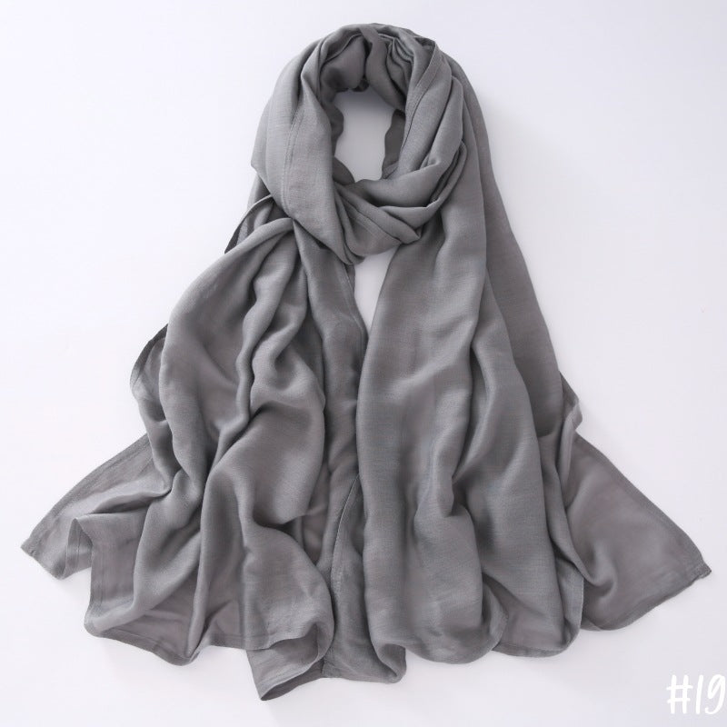 Breathable Modal Shawl Summer Scarf - 19Style