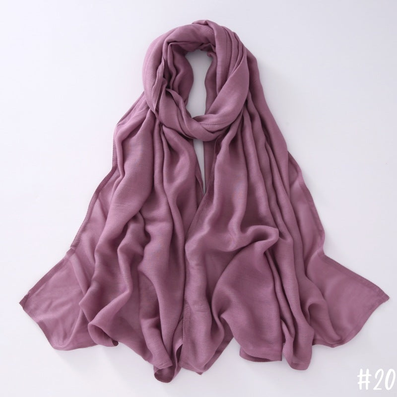 Breathable Modal Shawl Summer Scarf - 20Style