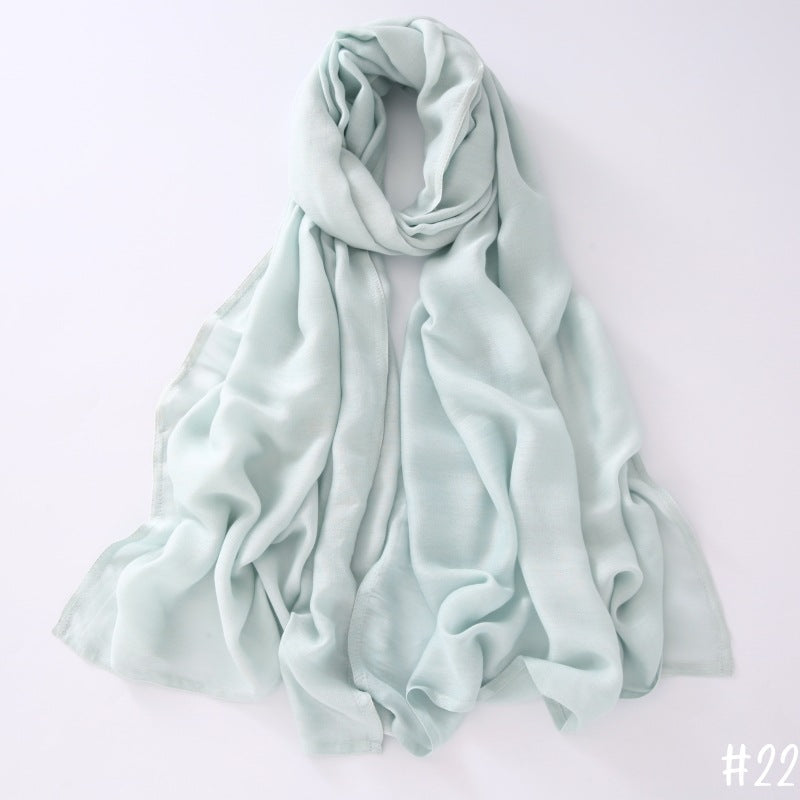 Breathable Modal Shawl Summer Scarf - 22Style