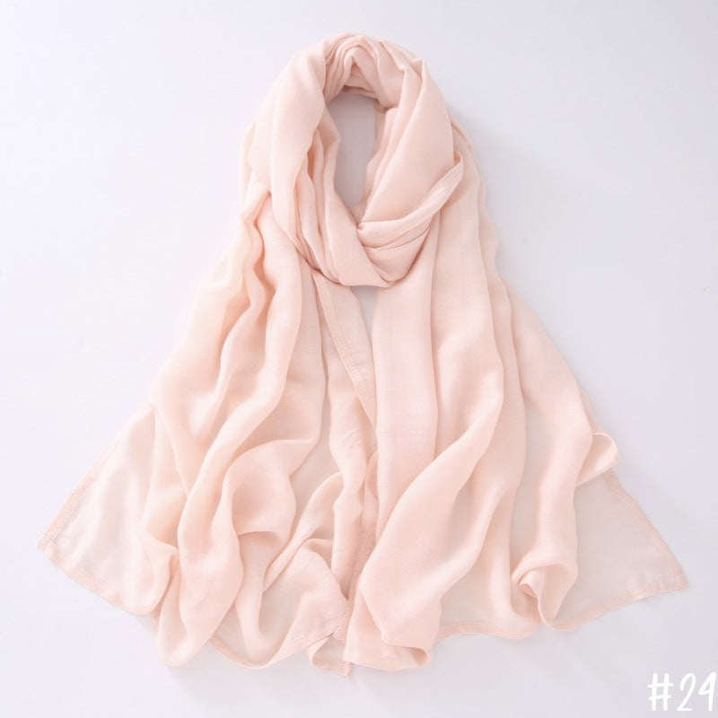 Breathable Modal Shawl Summer Scarf - 24Style