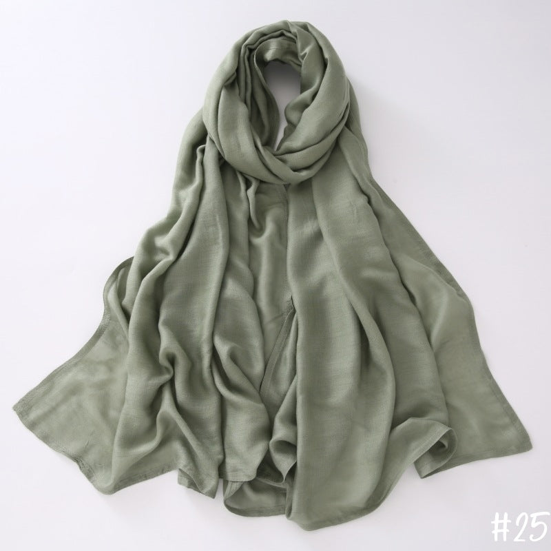 Breathable Modal Shawl Summer Scarf - 25Style