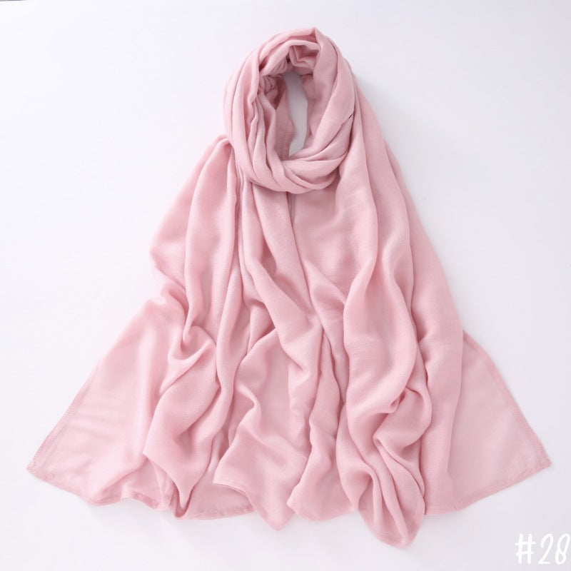 Breathable Modal Shawl Summer Scarf - 28Style