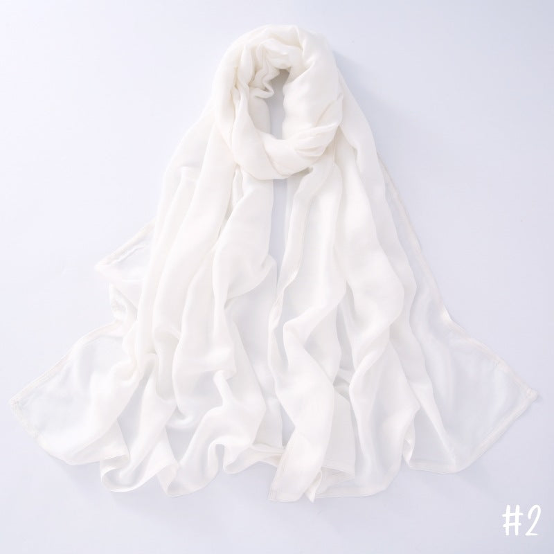 Breathable Modal Shawl Summer Scarf - 2Style