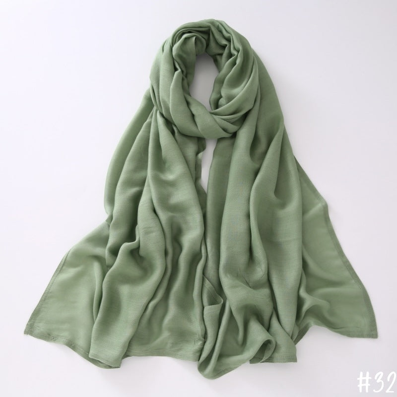 Breathable Modal Shawl Summer Scarf - 32Style