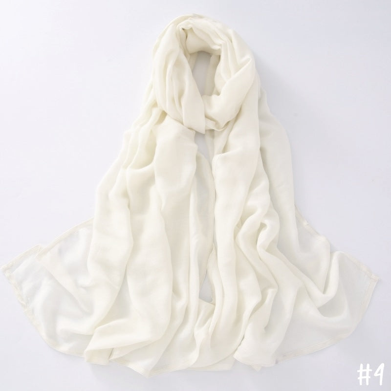 Breathable Modal Shawl Summer Scarf - 4Style