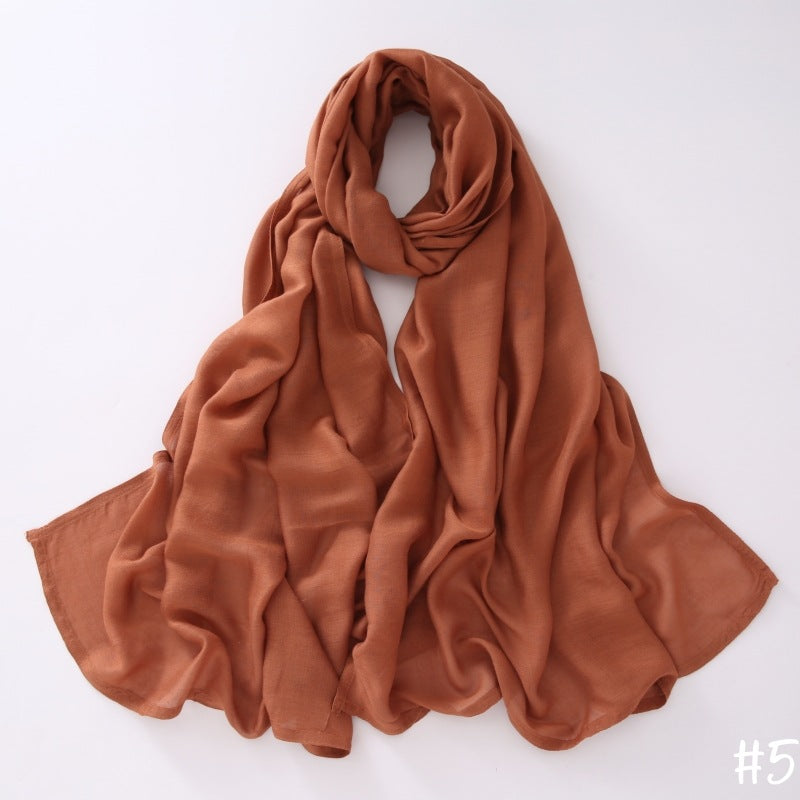 Breathable Modal Shawl Summer Scarf - 5Style