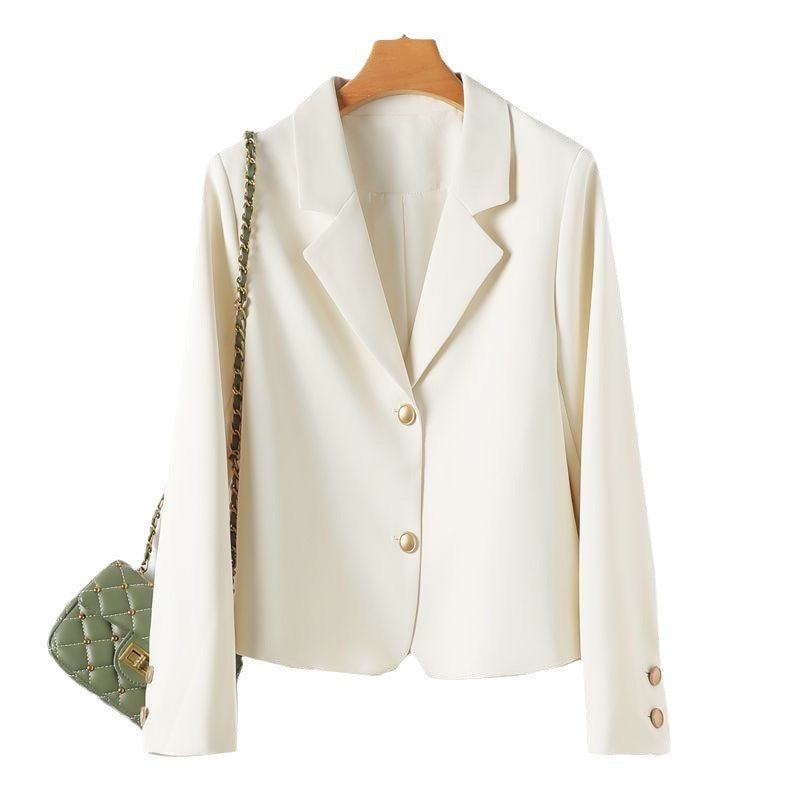 Loose Small Suit Single-breasted Coat
