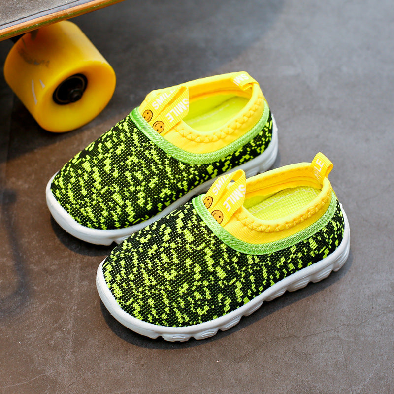 Children’s Shoes Boys’ Sports Shoes Kids’ Summer Shoes - Green / 21 - Kids’ shoes