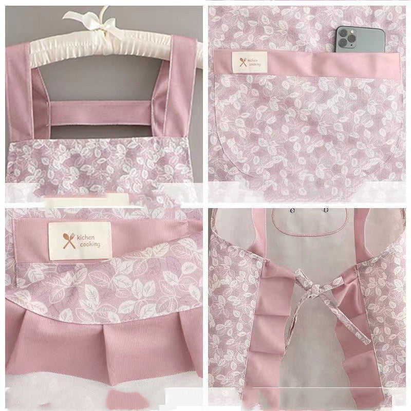 Cute Rabbit Ears Korean Style Cooking Apron