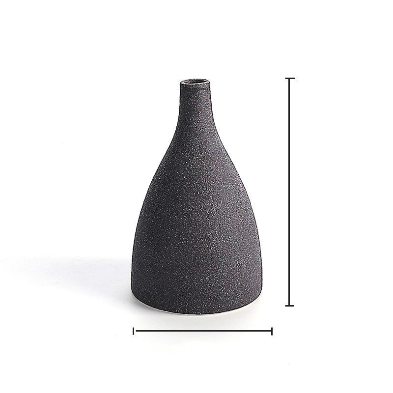 Nordische Keramikvase, Ornamente für die Heimdekoration